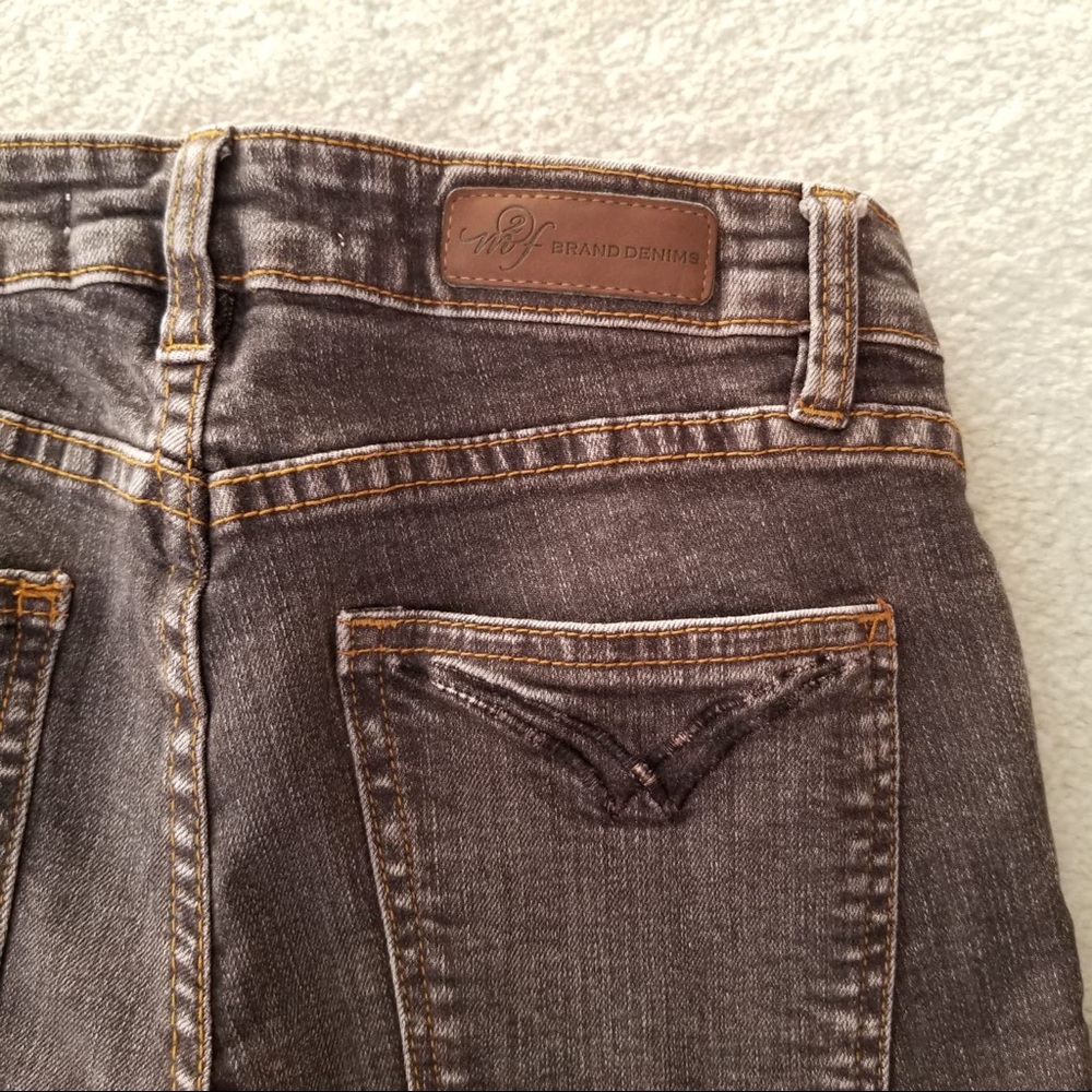 M2F | Brown Vintage Faded Skinny Jeans